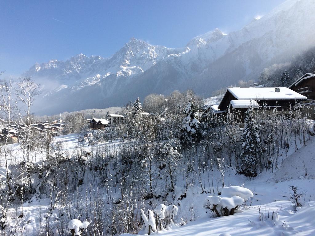 Apartamento Facing The Chamonix Needles Les Houches Exterior foto